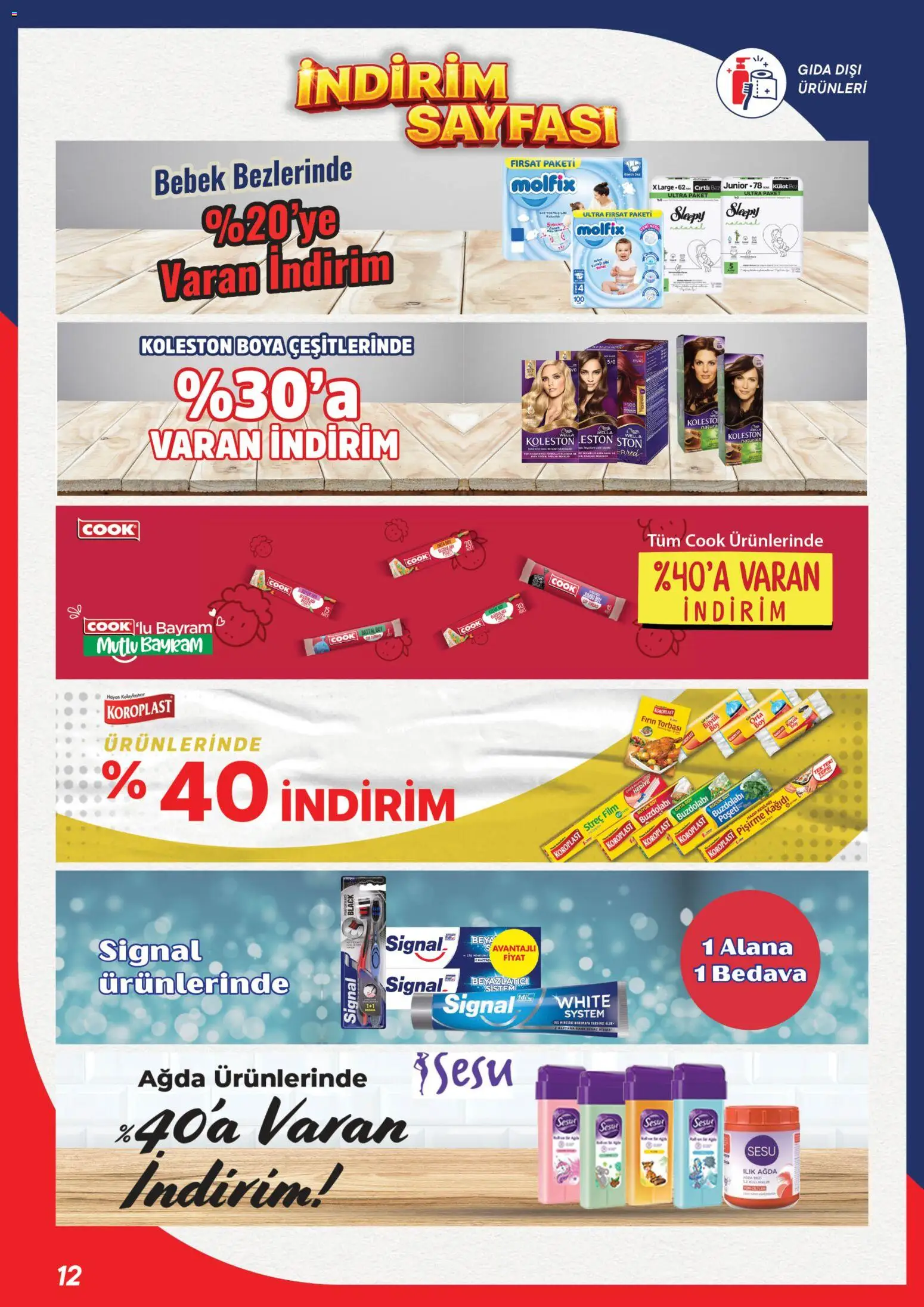 Kim Market Katalog - Marmara Insert - 18.05.2026 tarihinden itibaren geçerlidir | Sayfa: 12 | Ürünler: Külot, Bot, Tepsi, Buzdolabı