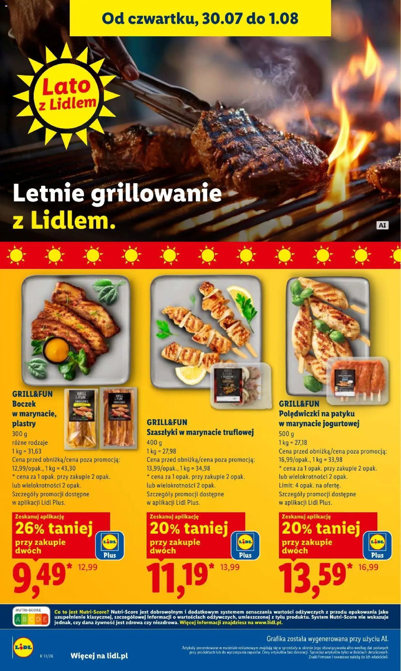 Lidl gazetka od 30.07.2026 | Strona: 60 | Produkty: Boczek