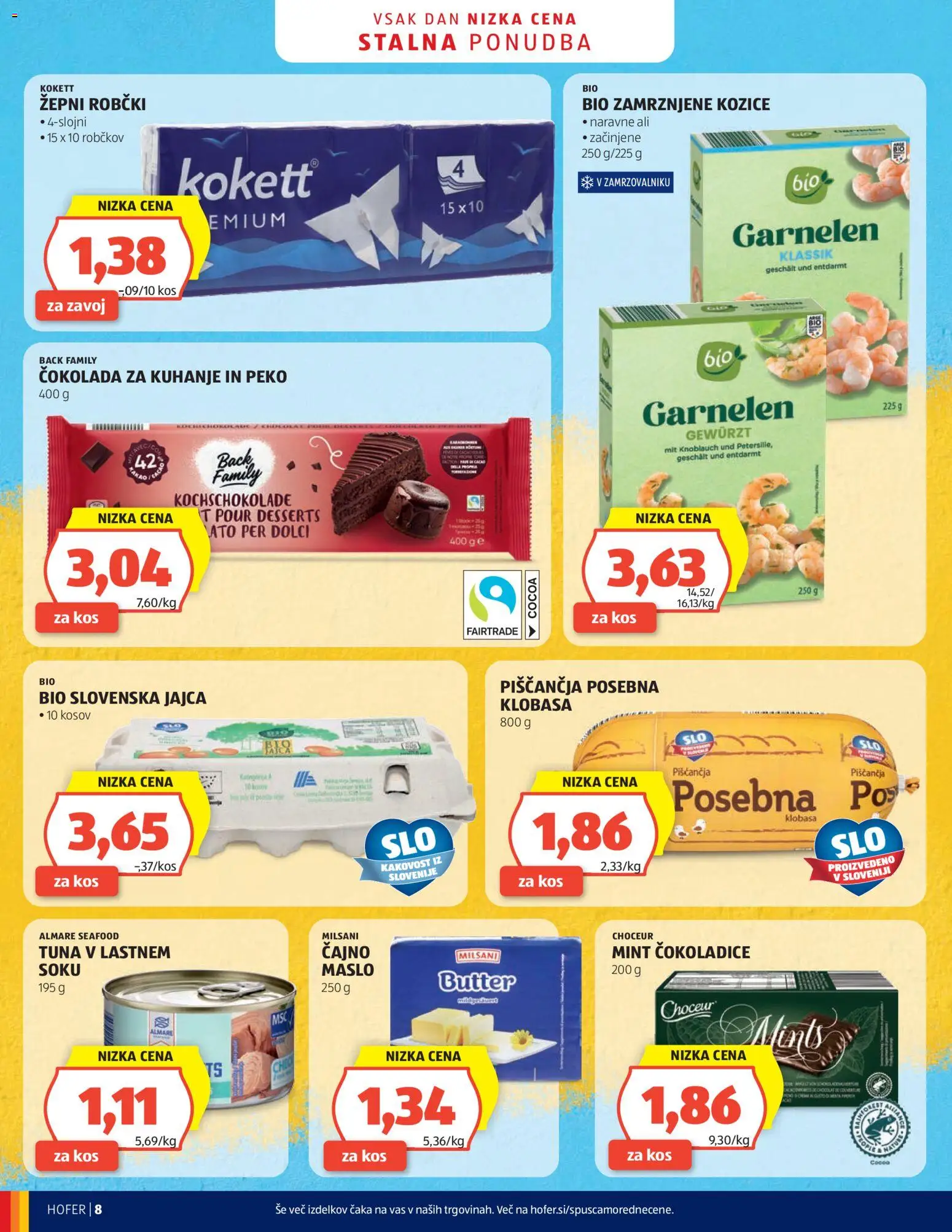 Novi Hofer katalog ponudbe – veljaven od 23.09.2026 | Stran: 8