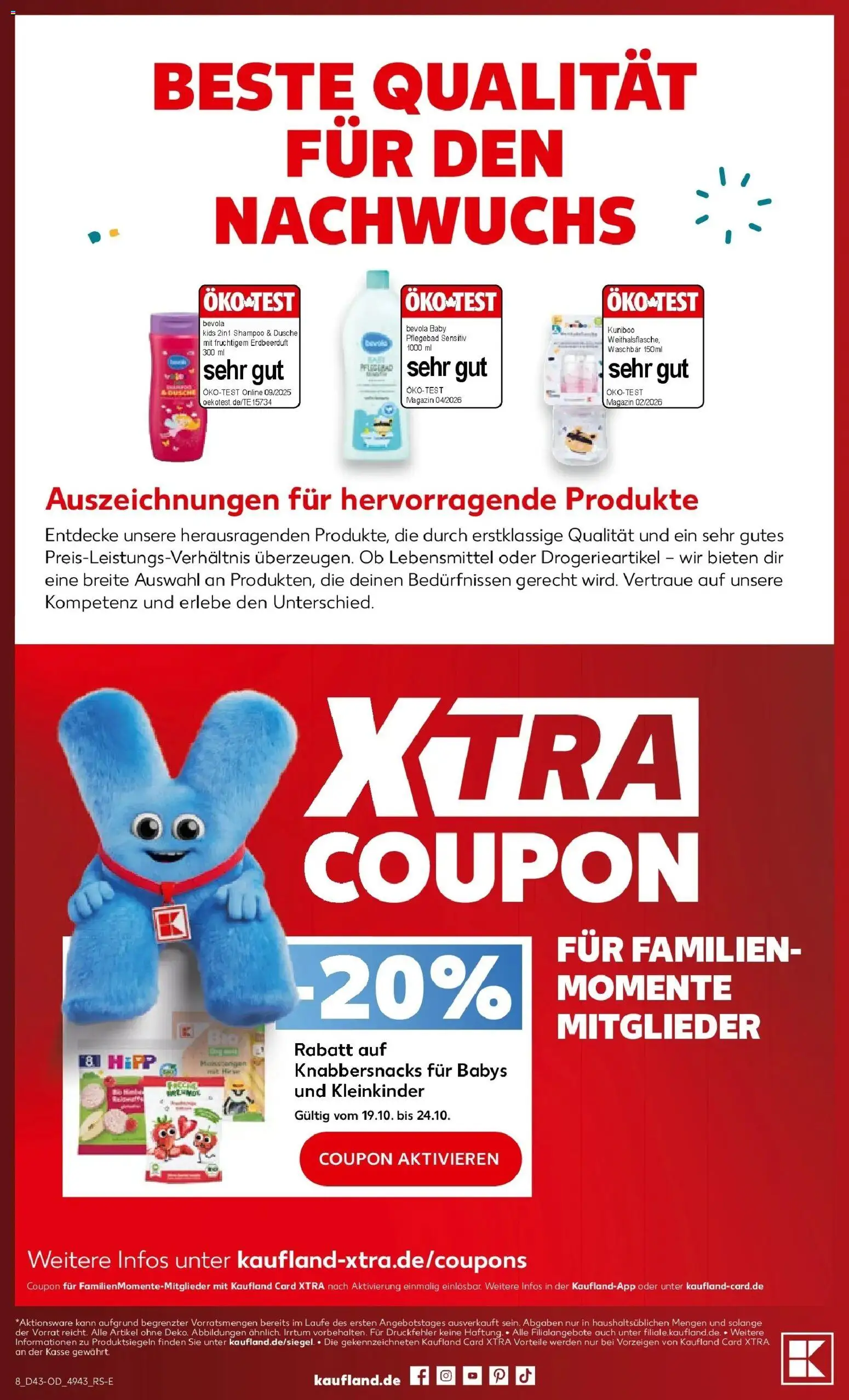 Kaufland - Kaufland: Wochenangebote von 19.10.2026 - Aktuelle Angebote | Seite: 76 | Produkte: Magazin, Lebensmittel, Dusche, Shampoo