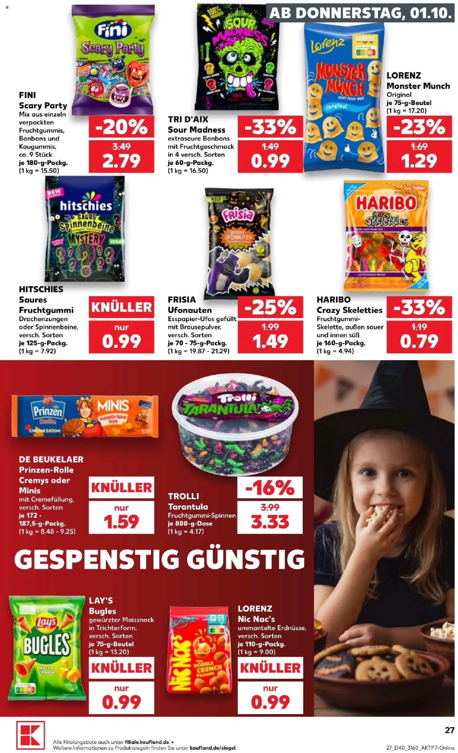 Kaufland Prospekt Potsdam – gültig ab 01.10.2026 | Seite: 31 | Produkte: Haribo, Monster