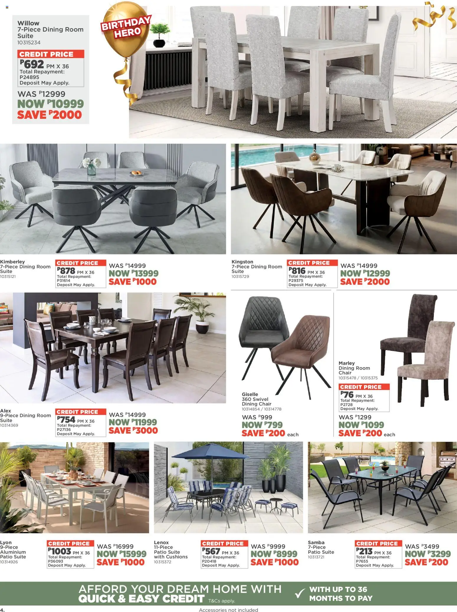 New House and Home catalogue – valid from 13.04.2026 | Page: 4 | Products: Chair