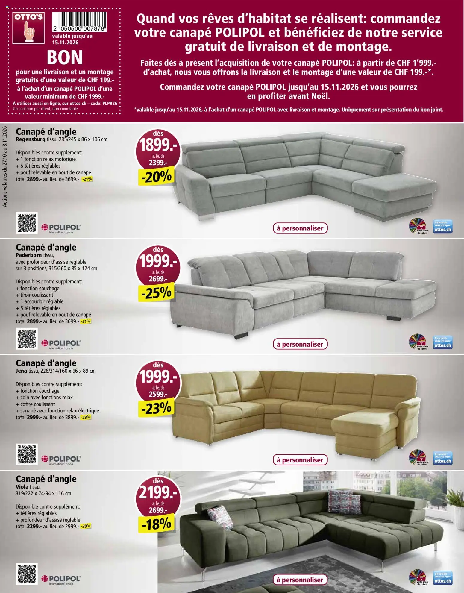 Otto's aktionen FR – gültig ab 27.10.2026 | Seite: 10 | Produkte: Pouf