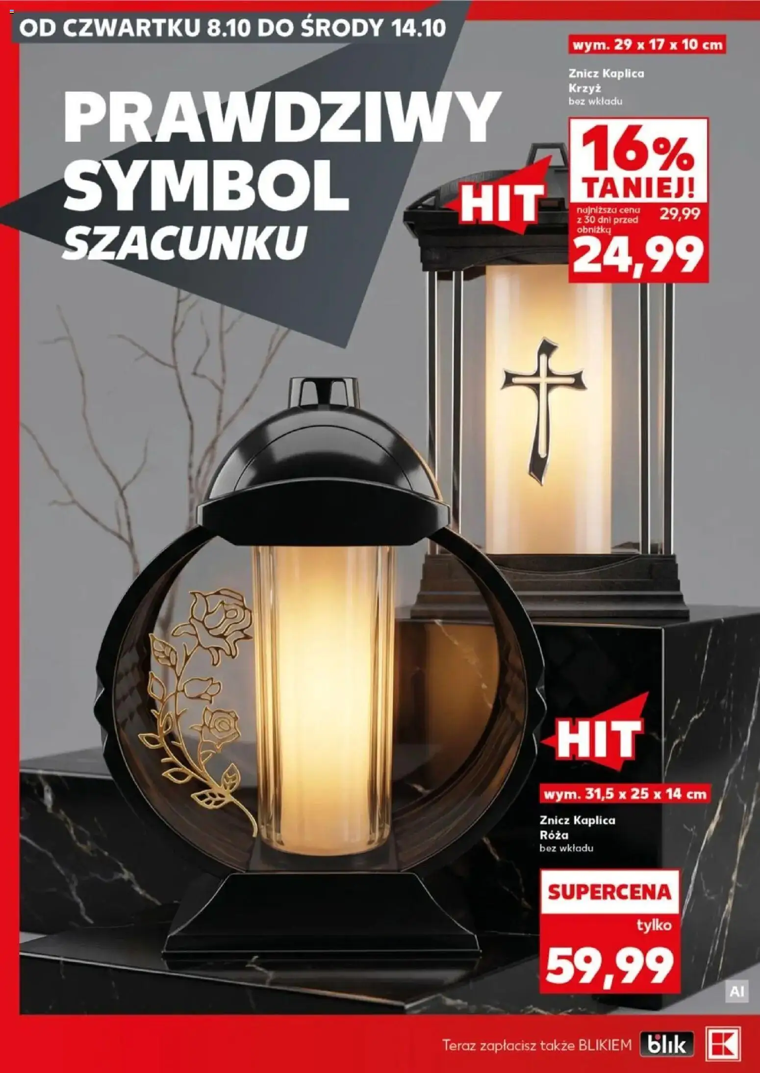 Kaufland gazetka - Znicze od 08.10.2026 - od jutra PDF | Strona: 8