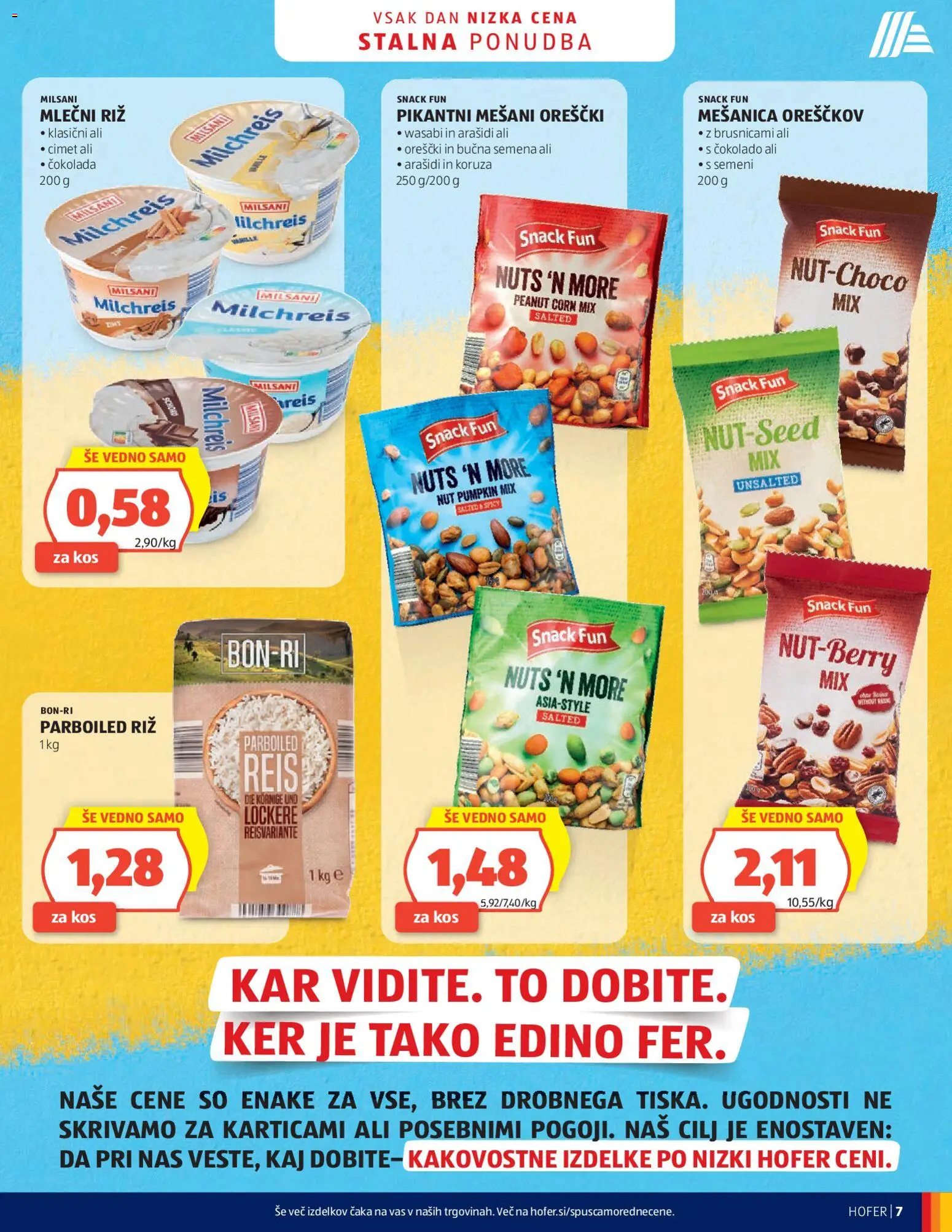 Novi Hofer katalog ponudbe – veljaven od 13.05.2026 | Stran: 7