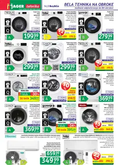 Jager katalog akcije – veljaven od 20.05.2026 | Stran: 11 | Izdelki: Klimatska naprava, Pralni stroj