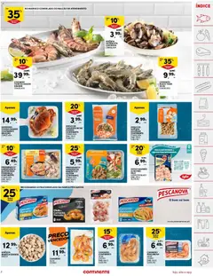 Pré-visualização Continente folheto válido de 06/10/2026 | Página: 7 | Produtos: Dourada, Forno, Camarão, Sapateira