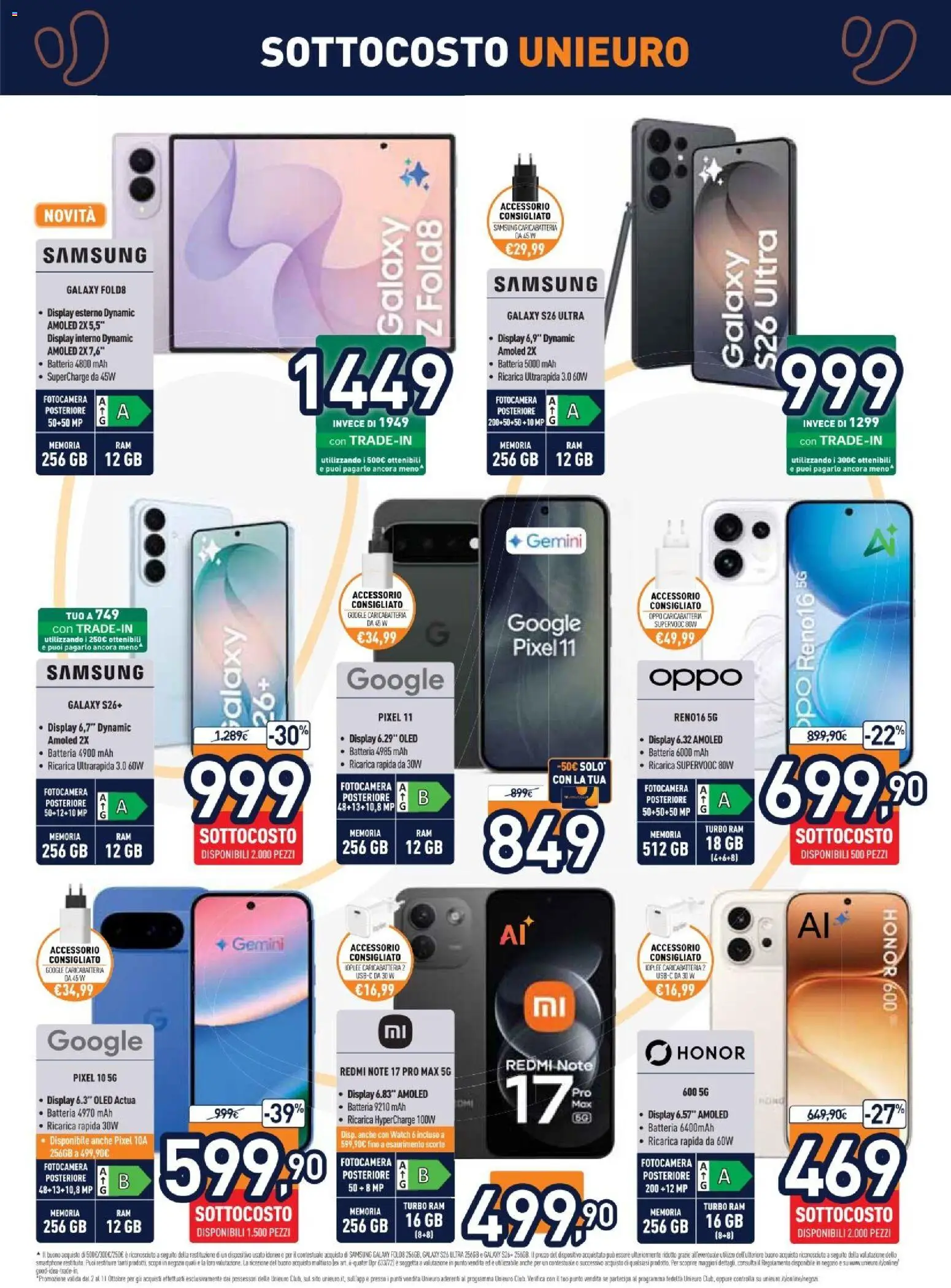 Volantino Unieuro del 02/10/2026 | Pagina: 6