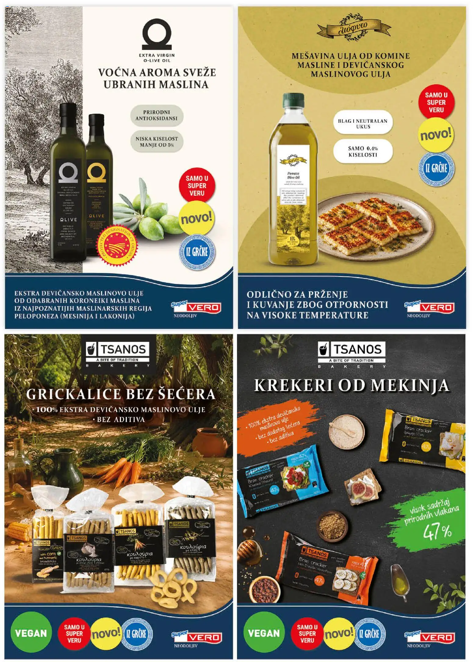 SuperVERO katalog - važi od 03.09.2026 | Strana: 30 | Proizvode: Masline, Krekeri, Ulje, Maslinovo ulje