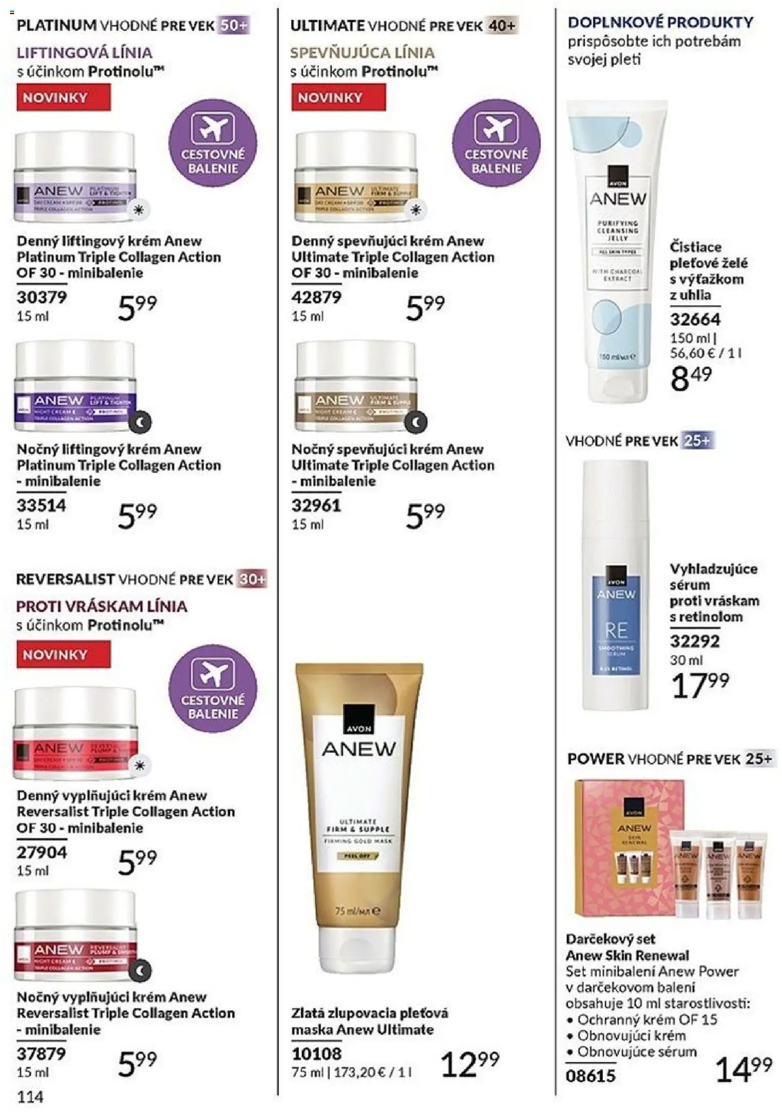 Nové Avon akcie – leták je platný od 01.06.2026 | Strana: 114 | Produkty: Maska, Krém
