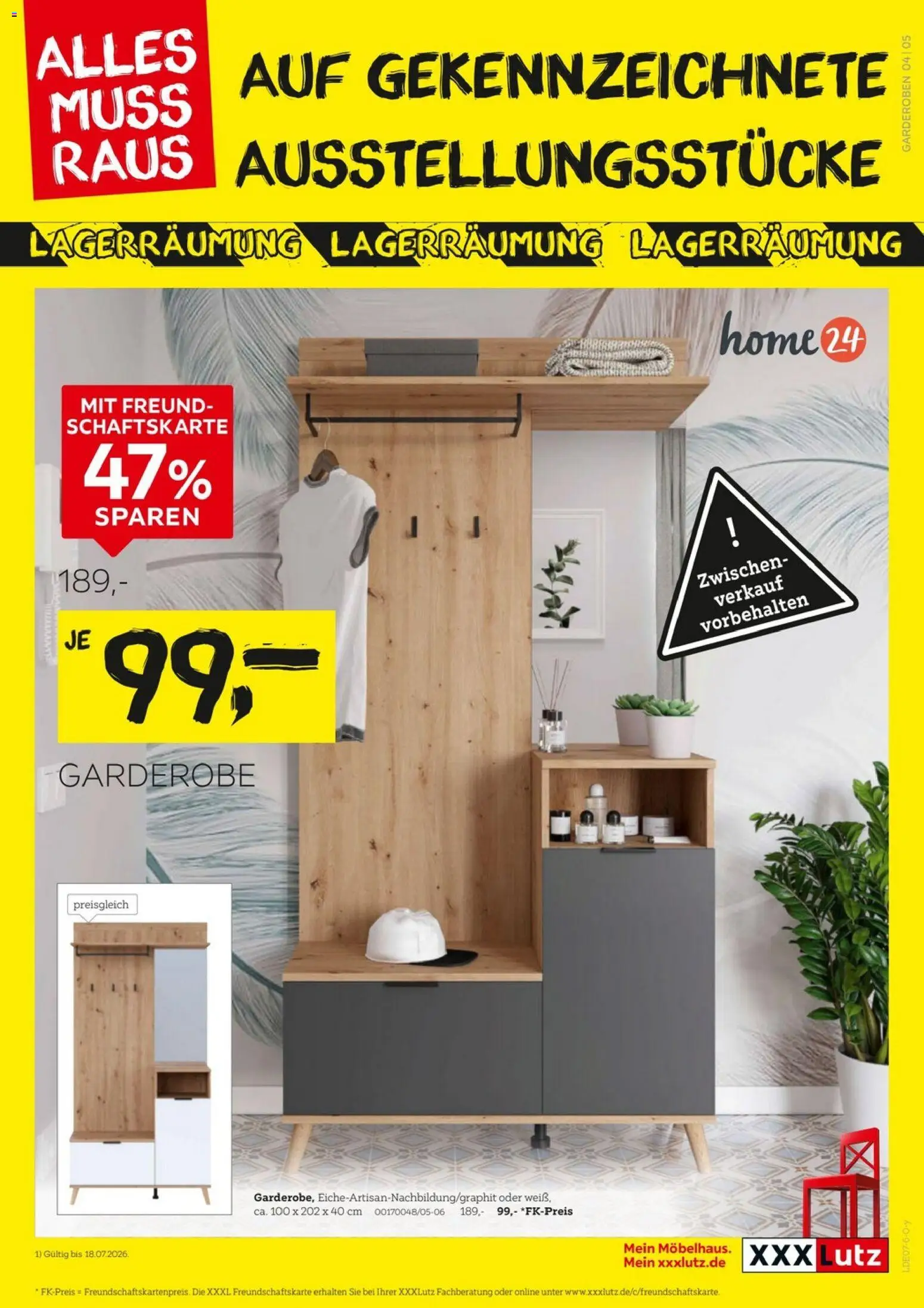 XXXLutz Größte Lagerräumung – gültig ab 04.07.2026 | Seite: 5