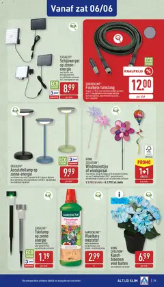 Aldi folder week 23 - Voorbeeld van een folder van Aldi, geldig van 01.06.2026 | Pagina: 29 | Producten: Bloemen, Tuinslang