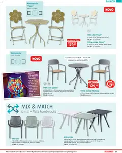 Bauhaus katalog akcije – veljaven od 28.09.2026 | Stran: 31 | Izdelki: Vrtna mizica, Mizica, Miza, Svetilka