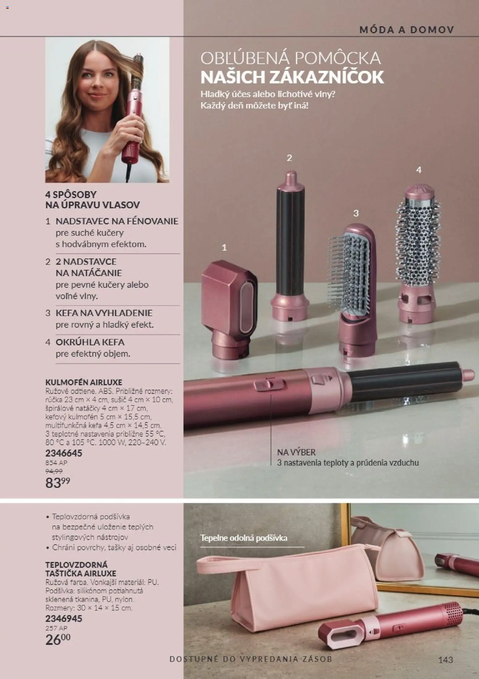 Nové Avon akcie – leták je platný od 01.10.2026 | Strana: 143 | Produkty: Kefa