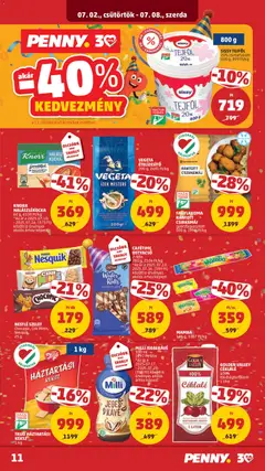 PENNY akciós újság - amely érvényes a következő dátumtól: 2026.07.02. | Oldal: 13