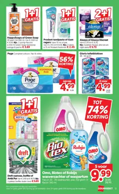Dekamarkt folder - Voorbeeld van een folder van Dekamarkt, geldig van 04-08-2026 | Pagina: 15 | Producten: Gum, Robijn, Geur, Festék