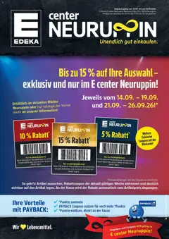 Edeka Prospekt Neuruppin ab 14.09.2026 gültig