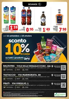 Anteprima del volantino Decò volantino Gourmet valido a partire dal 02/10/2026 | Pagina: 9 | Prodotti: Frutti di bosco, Telefono, Arancia, Olio extra vergine