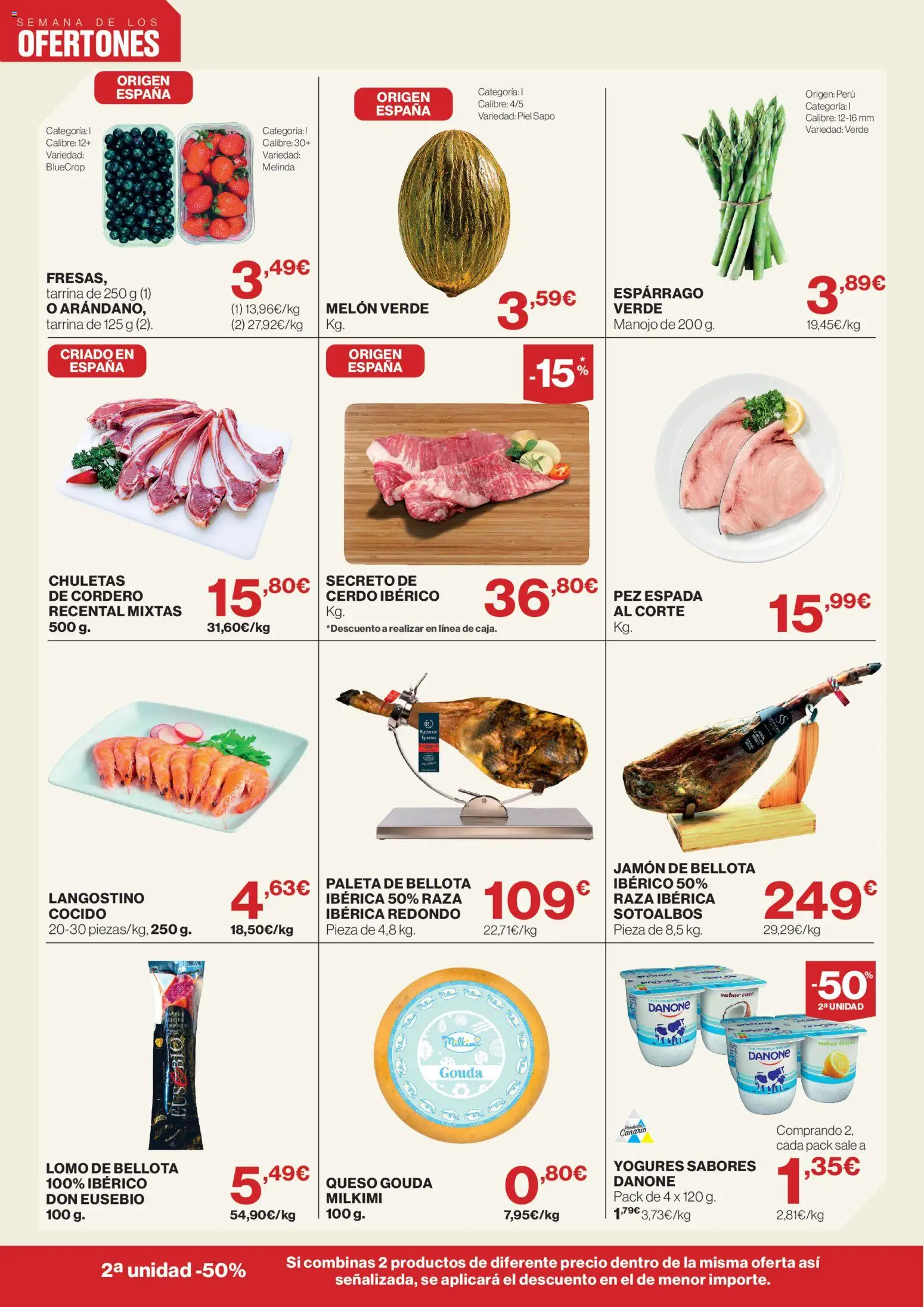 Supercor Canarias │ válido desde el 21.05.2026 | Página: 2 | Productos: Φορτιστής, Jamón, Cerdo, Langostino