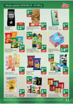ČIA MARKET leidinys galioja nuo 2026.06.23 | Puslapis: 11