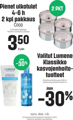Sale-mainoslehti voimassa 19/08/2026 alkaen