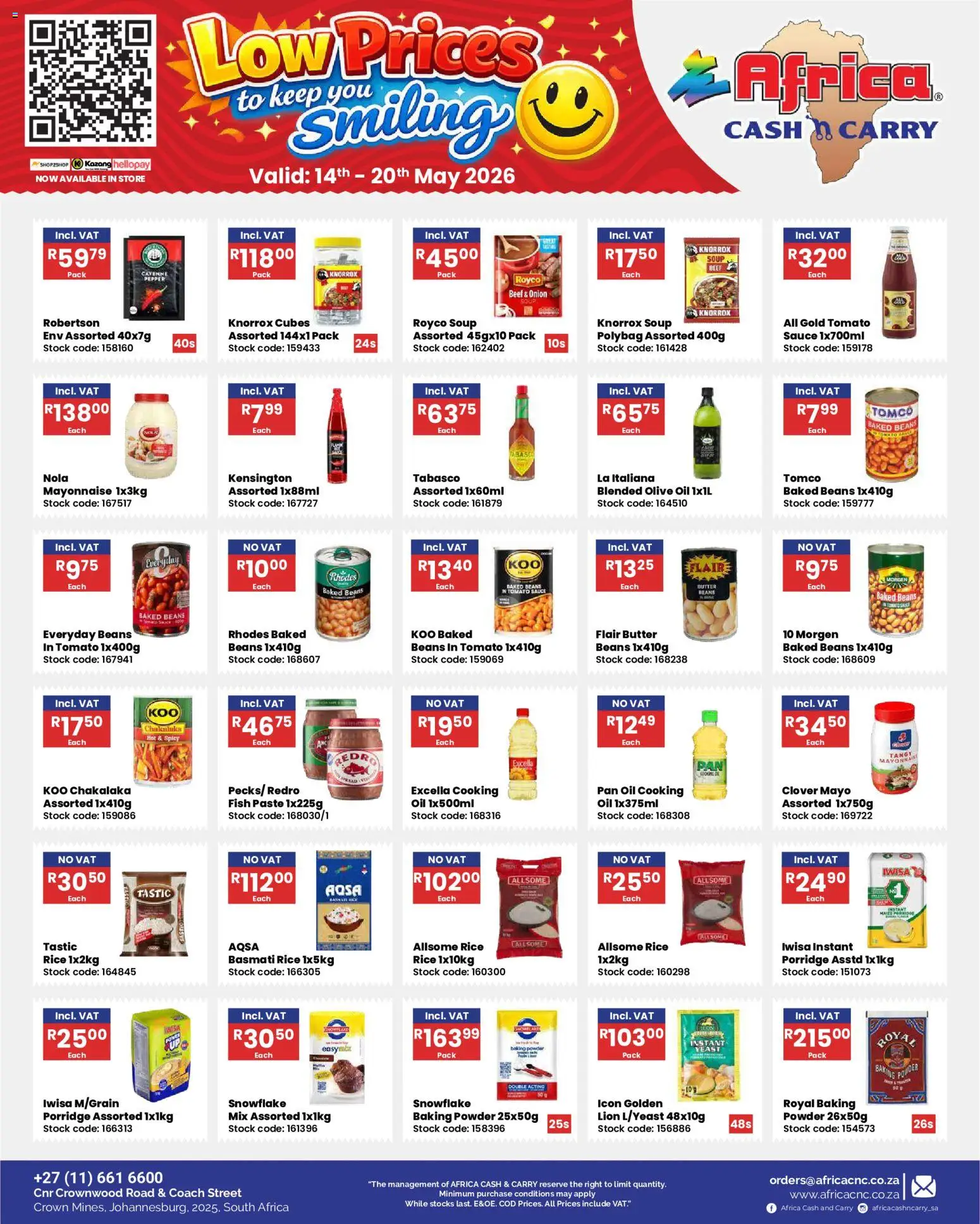 New Africa Cash & Carry catalogue – valid from 14.05.2026 | Page: 18