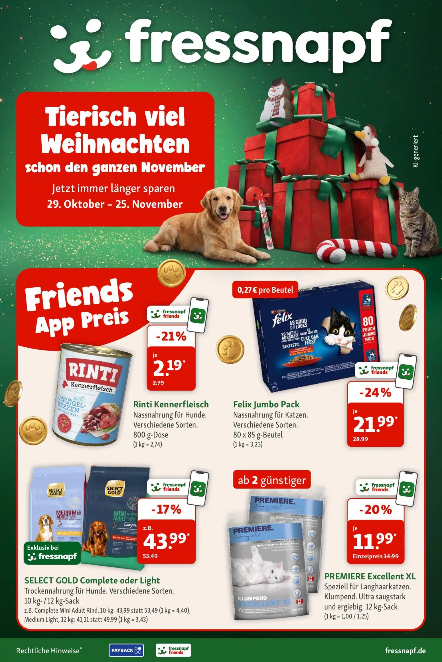 Fressnapf Prospekt – gültig ab 29.10.2026 | Seite: 1