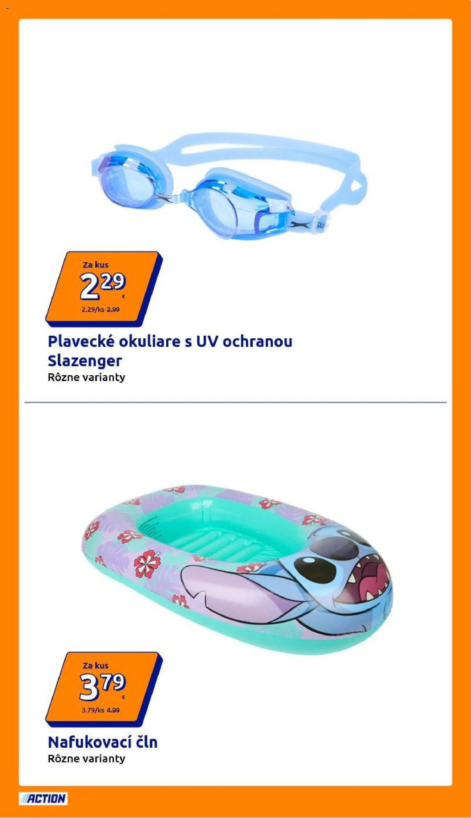 Nové Action akcie – leták je platný od 01.07.2026 | Strana: 17 | Produkty: Okuliare