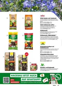 Hagebau Gartenjahr ab 13.03.2026 gültig | Seite: 91 | Produkte: Wasser, Gemüse, Obst, Tomaten