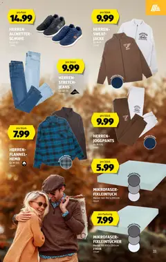 HERREN-FLANNEL-HEMD, Herren-Flannelhemd ab 24.09.2026 gültig | Seite: 33 | Produkte: Hemd, Jacke, Jeans, Shirt