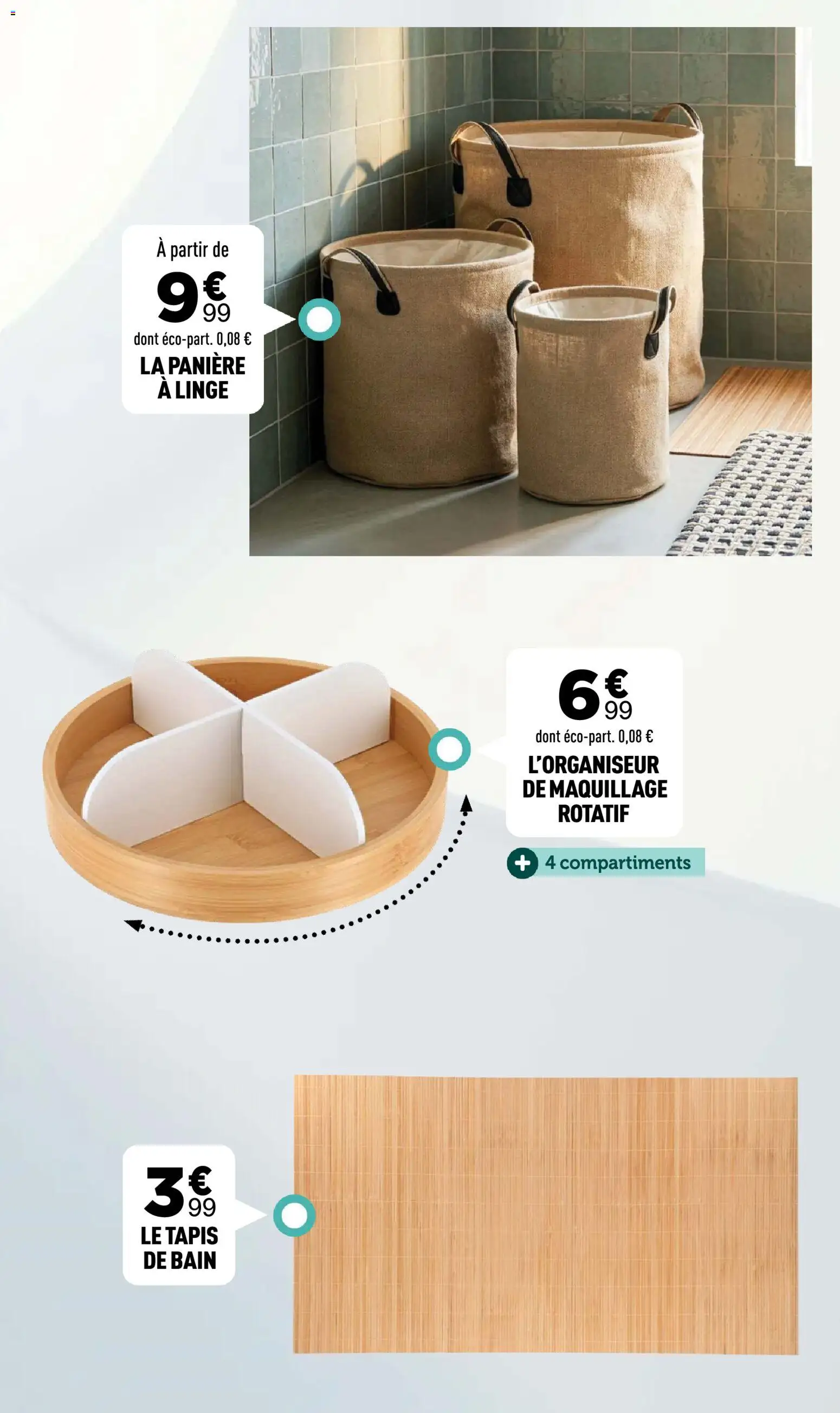 {H1} | Page: 41 | Produits: Tapis de bain, Maquillage, Tapis