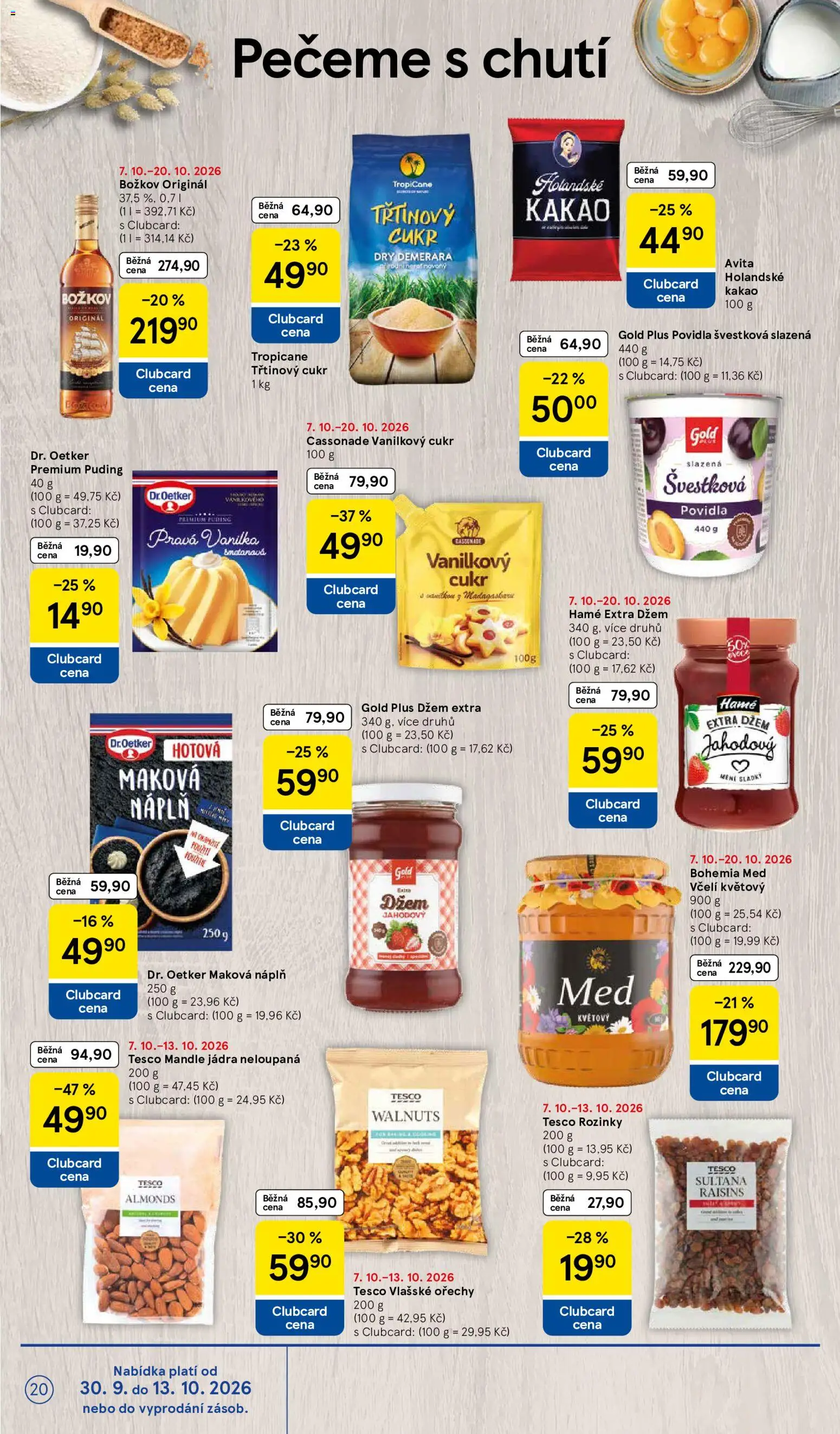 Tesco leták - Hypermarket od 07.10.2026 | Strana: 20