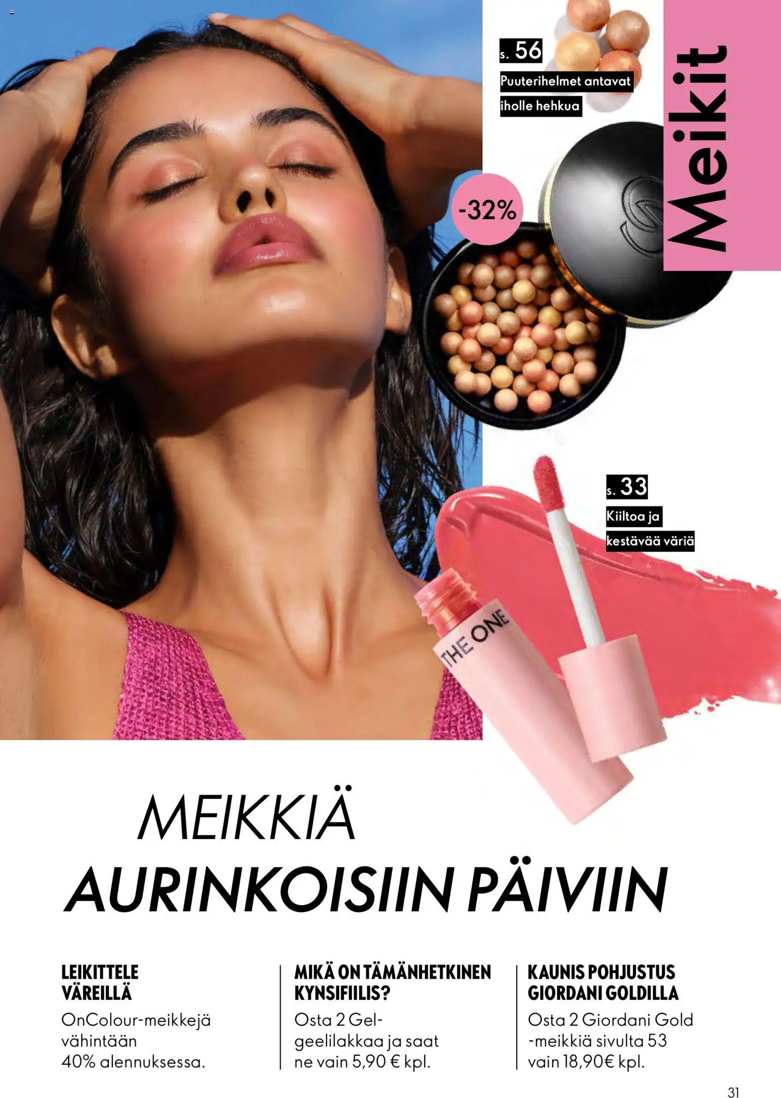Oriflame - Esite 11 – voimassa 05/08/2026 alkaen | Sivu: 31