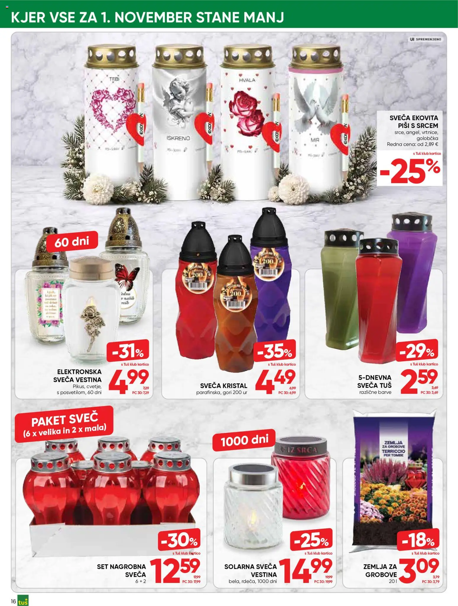 Novi Tuš katalog ponudbe – veljaven od 30.09.2026 | Stran: 16