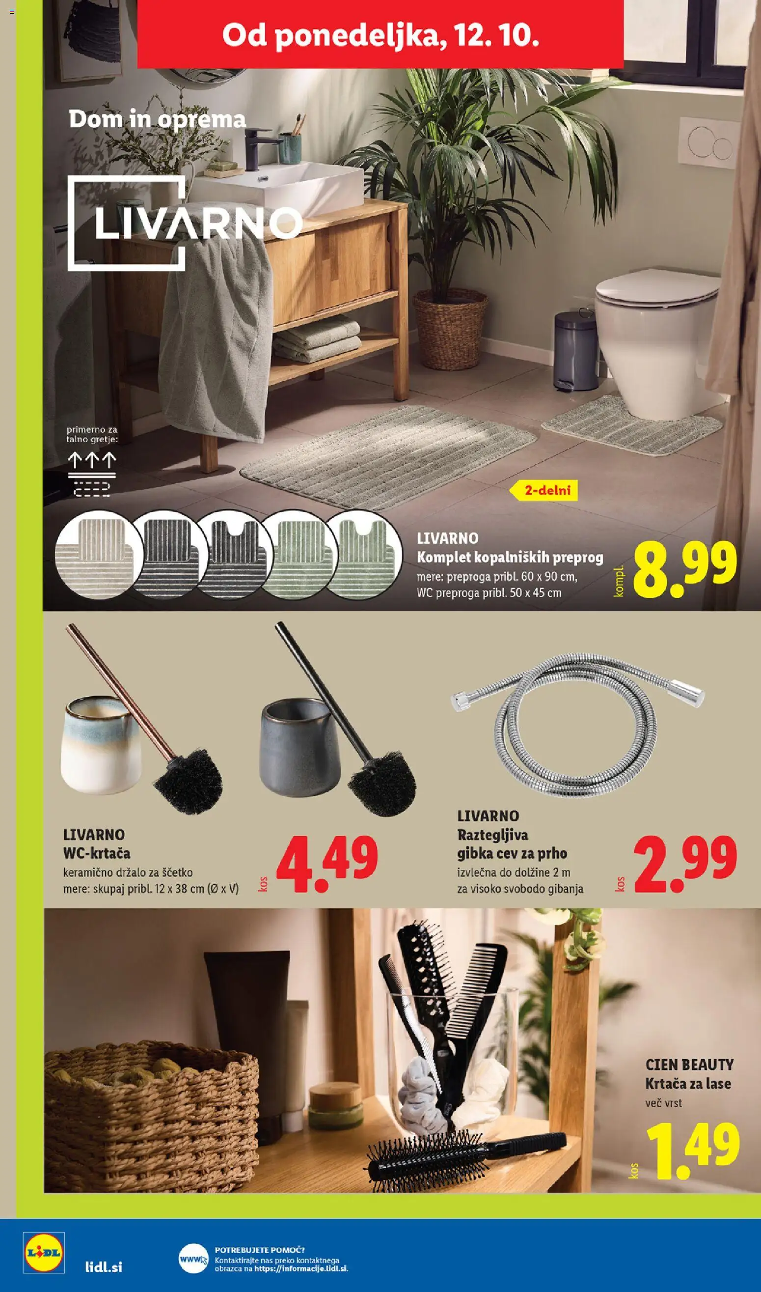Novi Lidl katalog ponudbe – veljaven od 08.10.2026 | Stran: 58