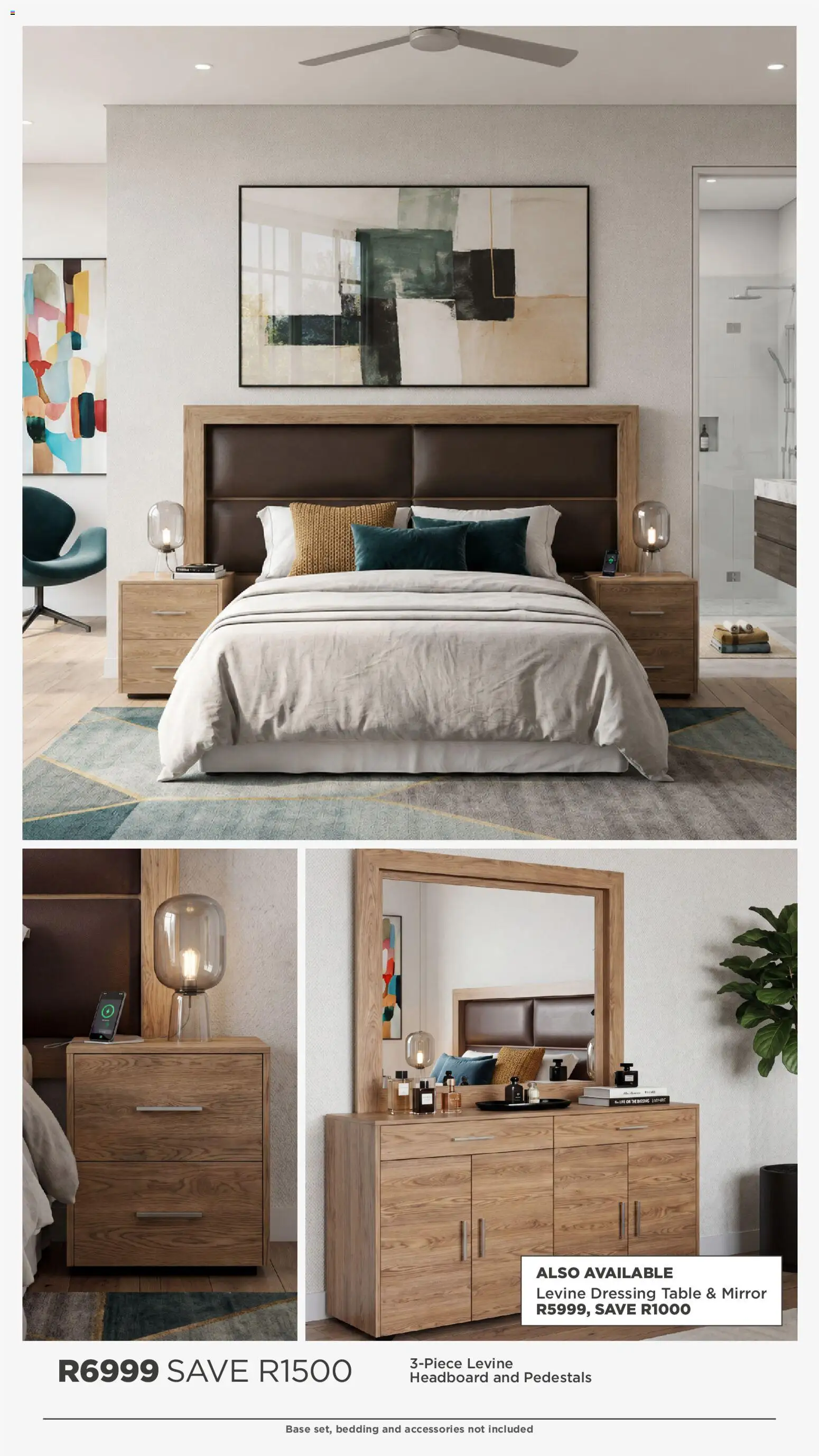 New House and Home catalogue – valid from 20/07/2026 | Page: 3 | Products: Headboard, Table, Mirror, Dressing
