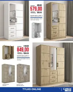 Pogląd oferty "Abra meble gazetka" - ważna od 03.07.2026 | Strona: 3 | Produkty: Szafa