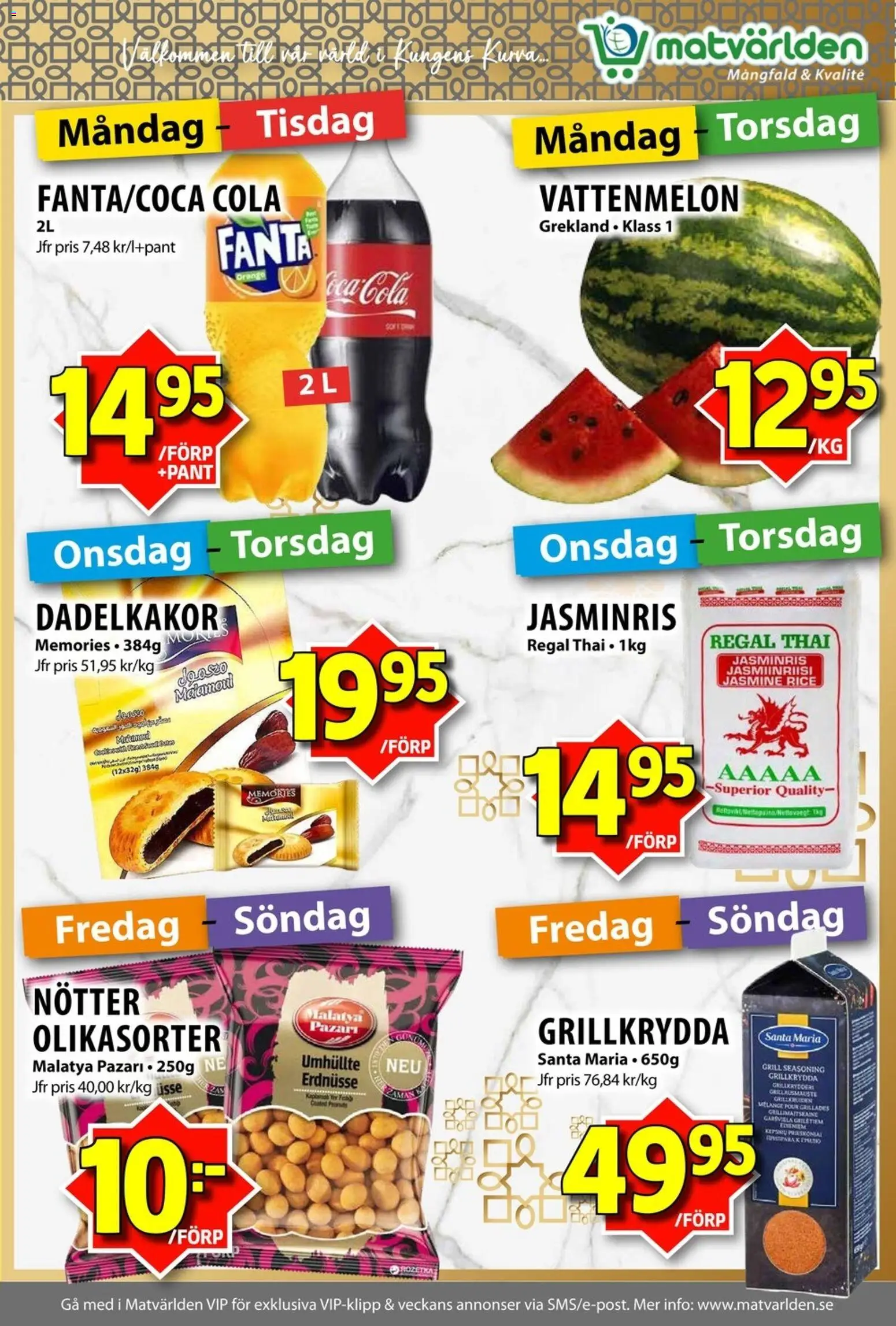 Matvärlden reklamblad aktuell från 06/07/2026 | Sida: 2