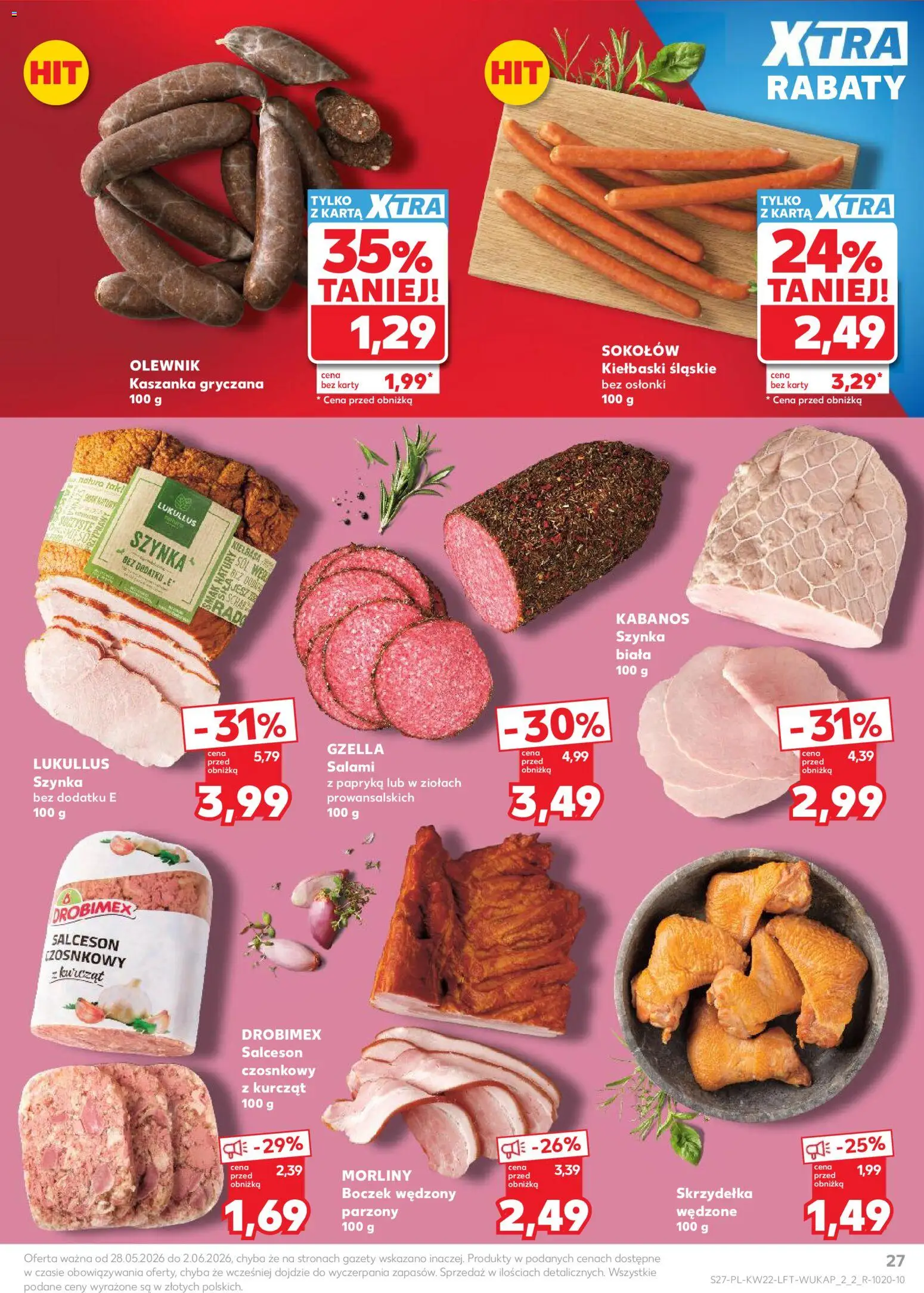 Kaufland Polsko leták od 28.05.2026 💥 Nenechte si ujít TOP nabídky! ⭐ | Česko