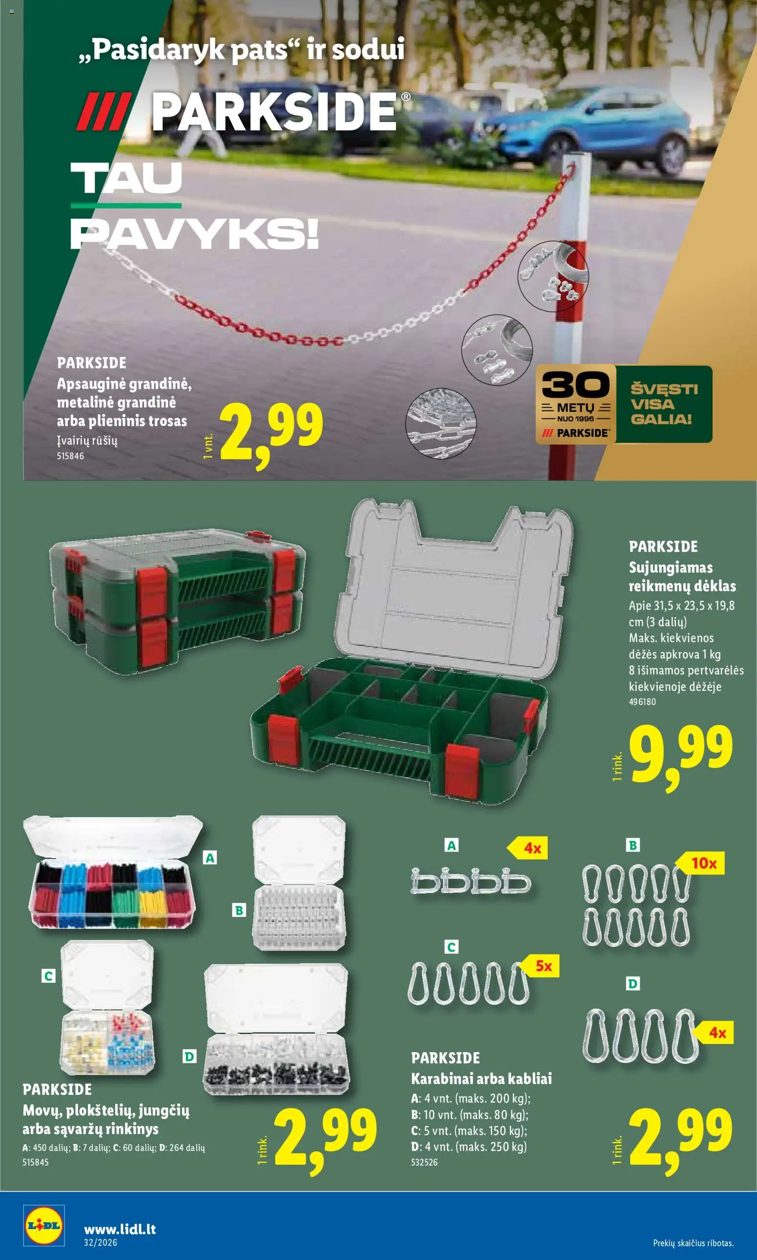 LIDL akcijos nuo 2026.08.03 | Puslapis: 22 | Prekių: Dėklas