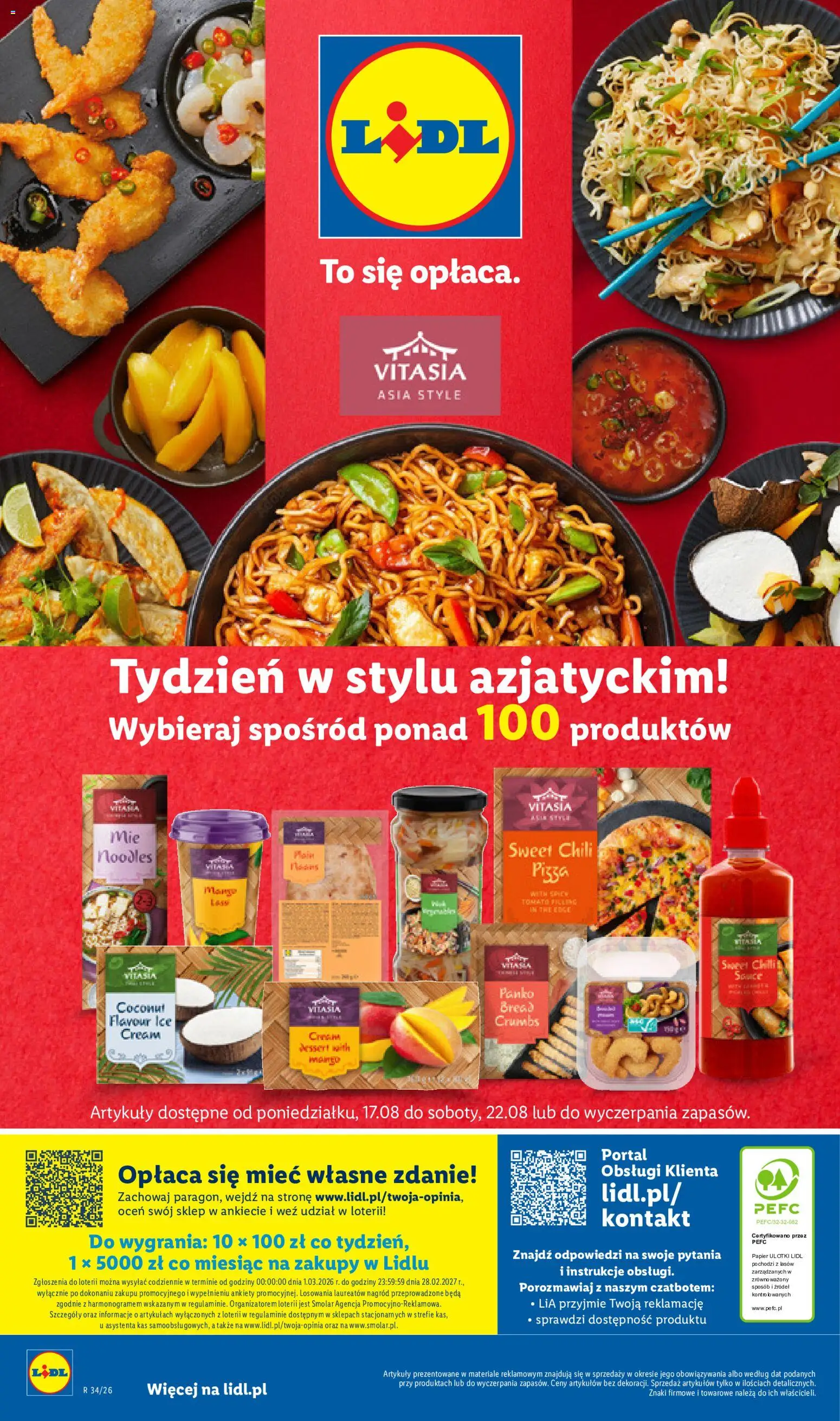 Lidl Polsko katalog od 17.08.2026 | Strana: 62 | Produkty: Pizza, Chilli
