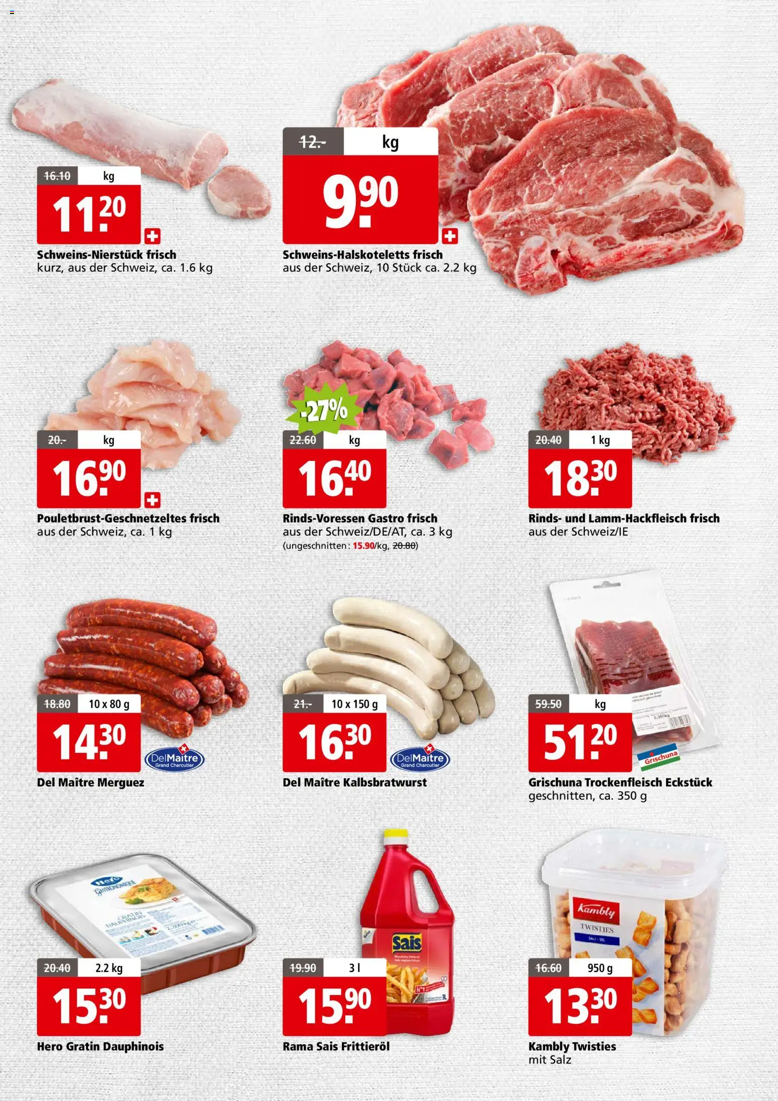 Aligro aktionen Business Chavannes, Matran, Genf, Sitten – gültig ab 07.09.2026 | Seite: 3 | Produkte: Salz