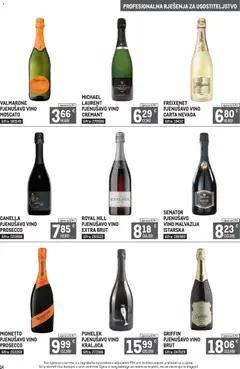 Metro - Profesionalna rješenja za ugostiteljstvo - Pregled kataloga iz trgovine Metro, vrijedi od 03.08.2026 | Stranica: 14 | Proizvodi: Prosecco, Vino, Pjenušavo vino
