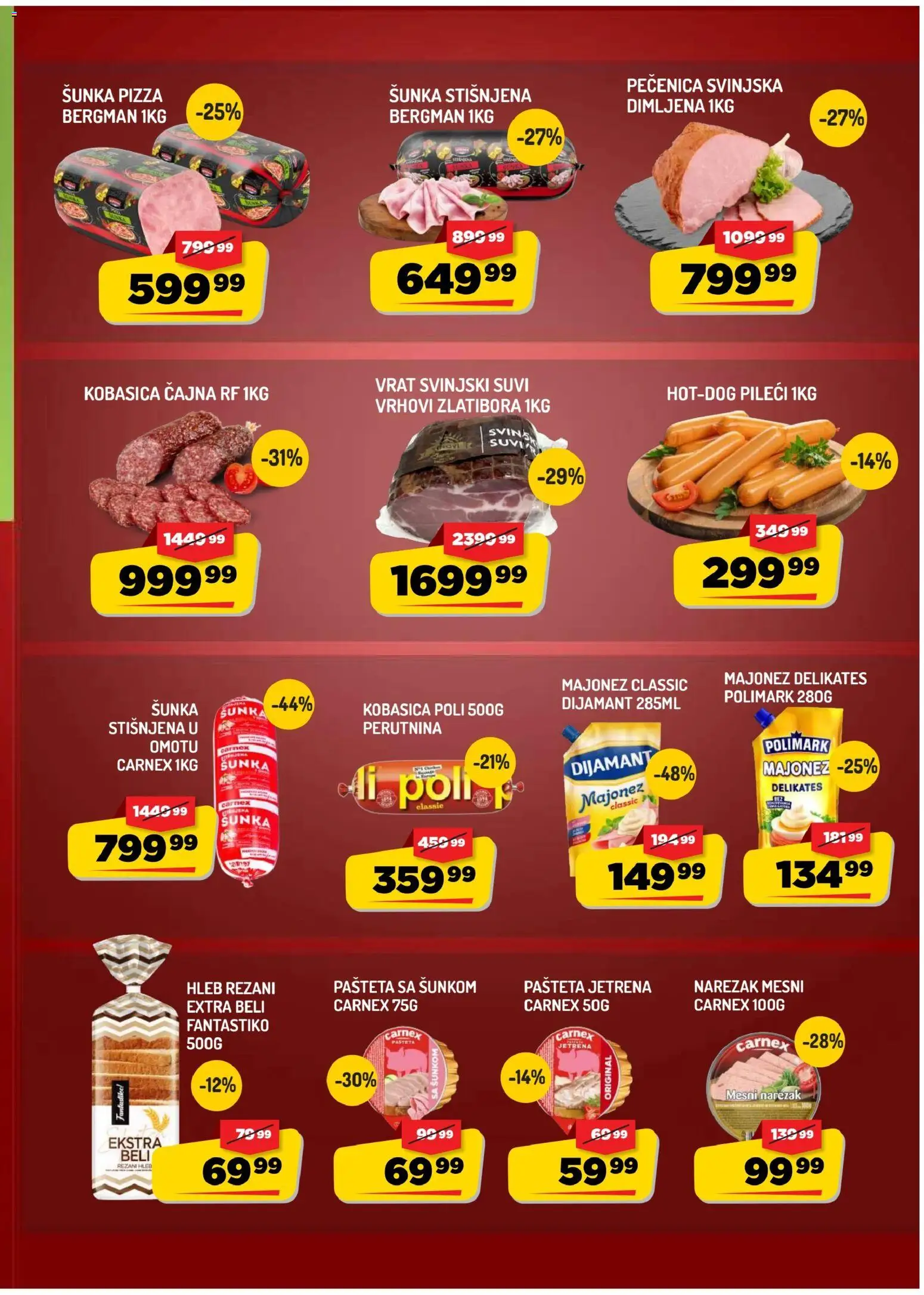 Aman katalog - važi od 16.10.2026 | Strana: 3 | Proizvode: Vrat, Hleb, Šunka, Pečenica