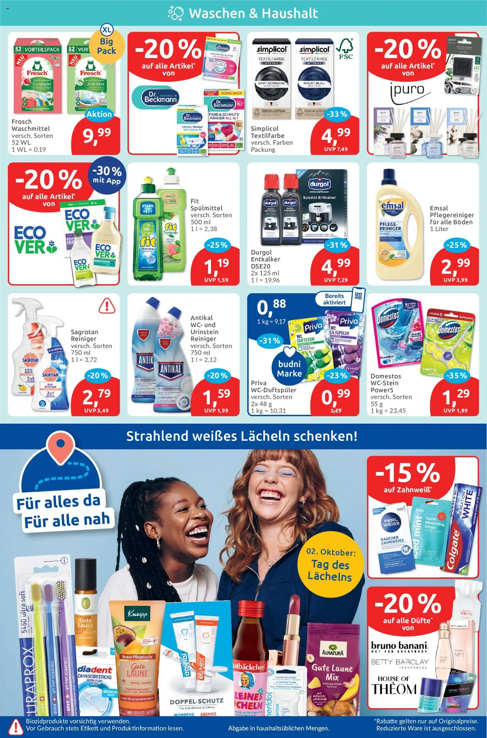 Budni Prospekt – gültig ab 28.09.2026 | Seite: 4 | Produkte: Granatapfel, Schokolade, Waschmittel, Limette