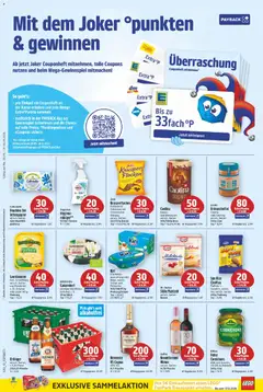 E center Prospekt ab 28.09.2026 gültig | Seite: 18 | Produkte: Hennessy, Camembert, Flocken, Frischkase