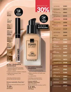 AVON leidinys galioja nuo 01.06.2026 | Puslapis: 43 | Prekių: Makiažo pagrindas, Maskuoklis, Makiažas