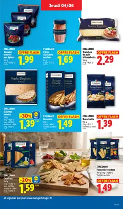 LIDL - Prévisualisation de ITALIAMO Tomates tendres aux épices, Tomates tendres aux épices, 100 g valide à partir de 04.06.2026 | Page: 21