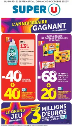 Super U - Prévisualisation de Super U catalogue valide à partir de 22/09/2026