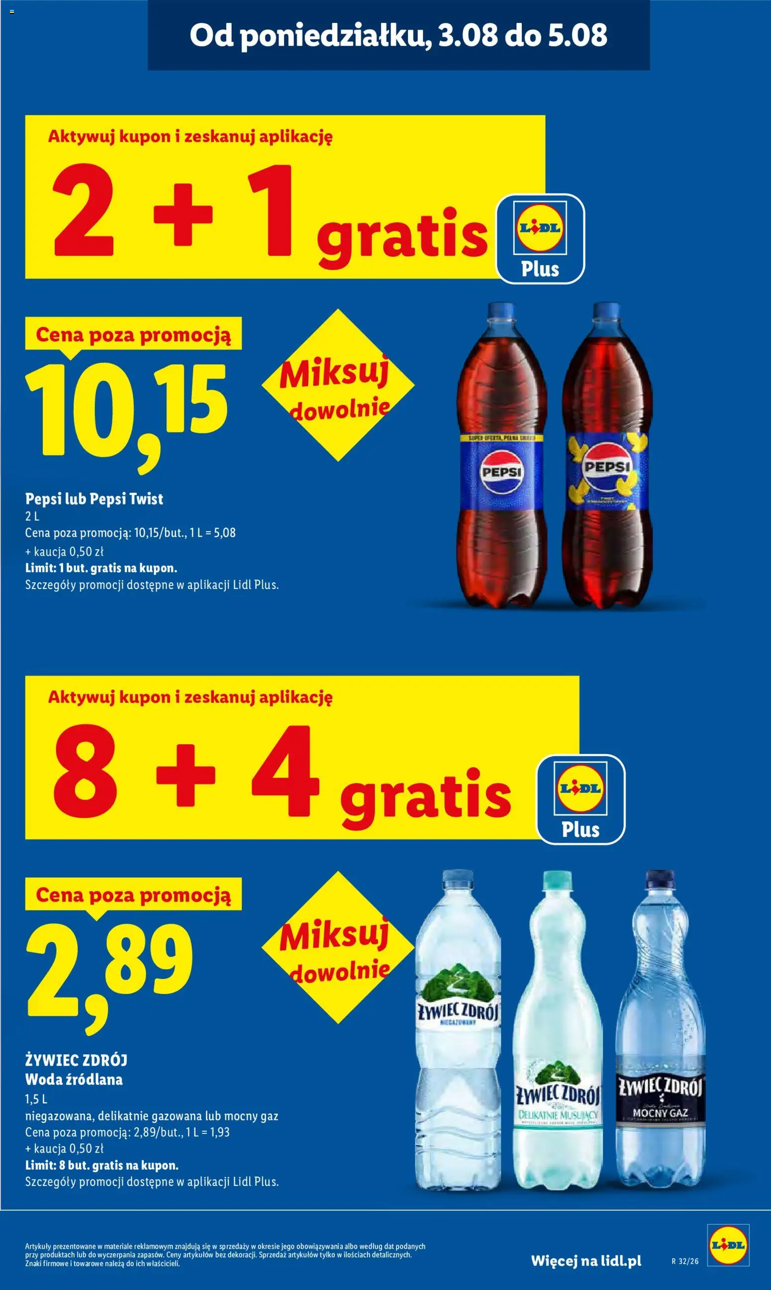 Lidl Polsko leták od 03.08.2026 | Strana: 21 | Produkty: Pepsi